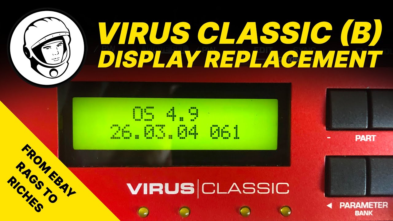 How to Replace the Display in an Access Virus Classic (B)