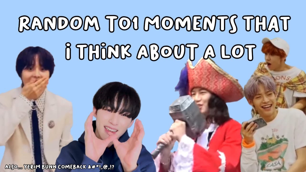 random to1 moments i think about a lot