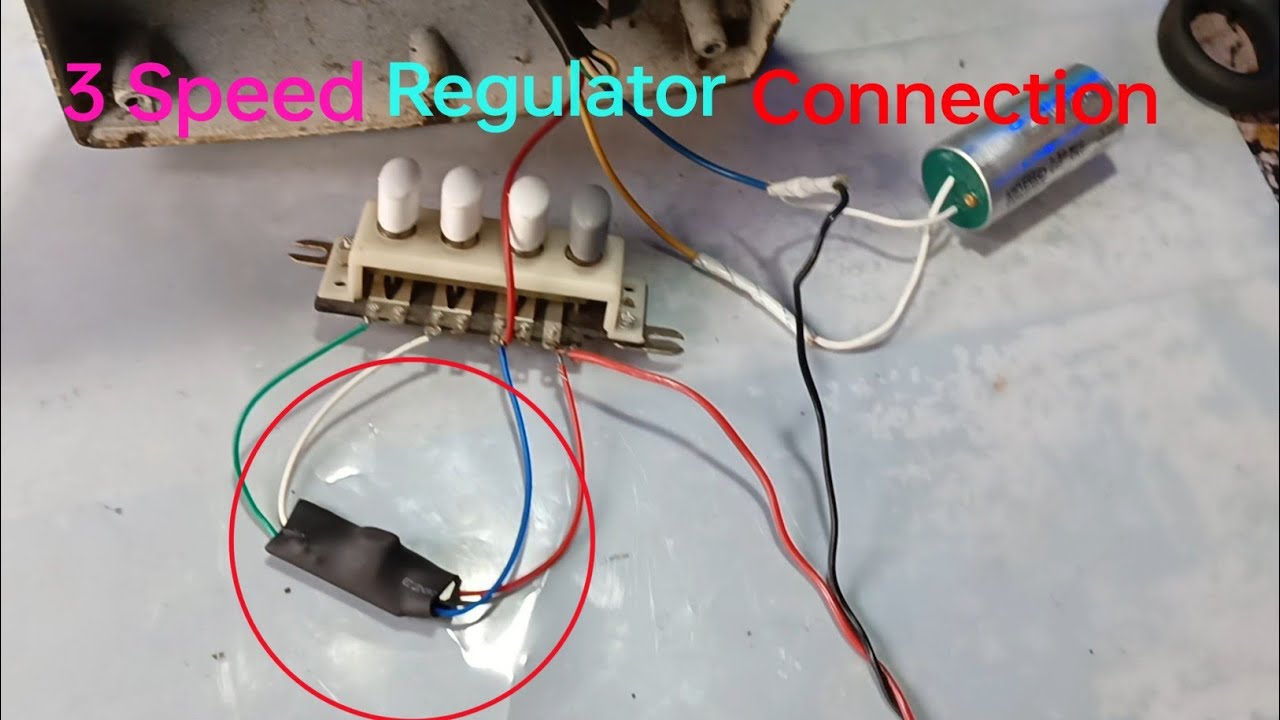 electronics regulator connection l table fan regulator connection l fan regulator circuit connection