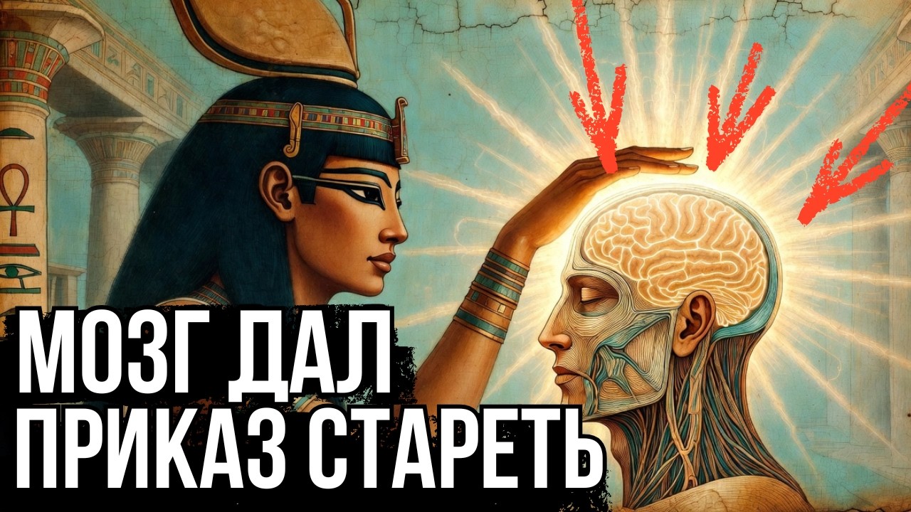 ТЕЛО стареет ПО ПРИКАЗУ МОЗГА! Практики ВНУТРИ