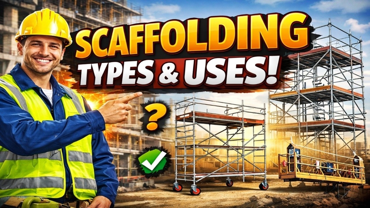 Scaffolding Types and Uses Explained | Construction Safety Guide