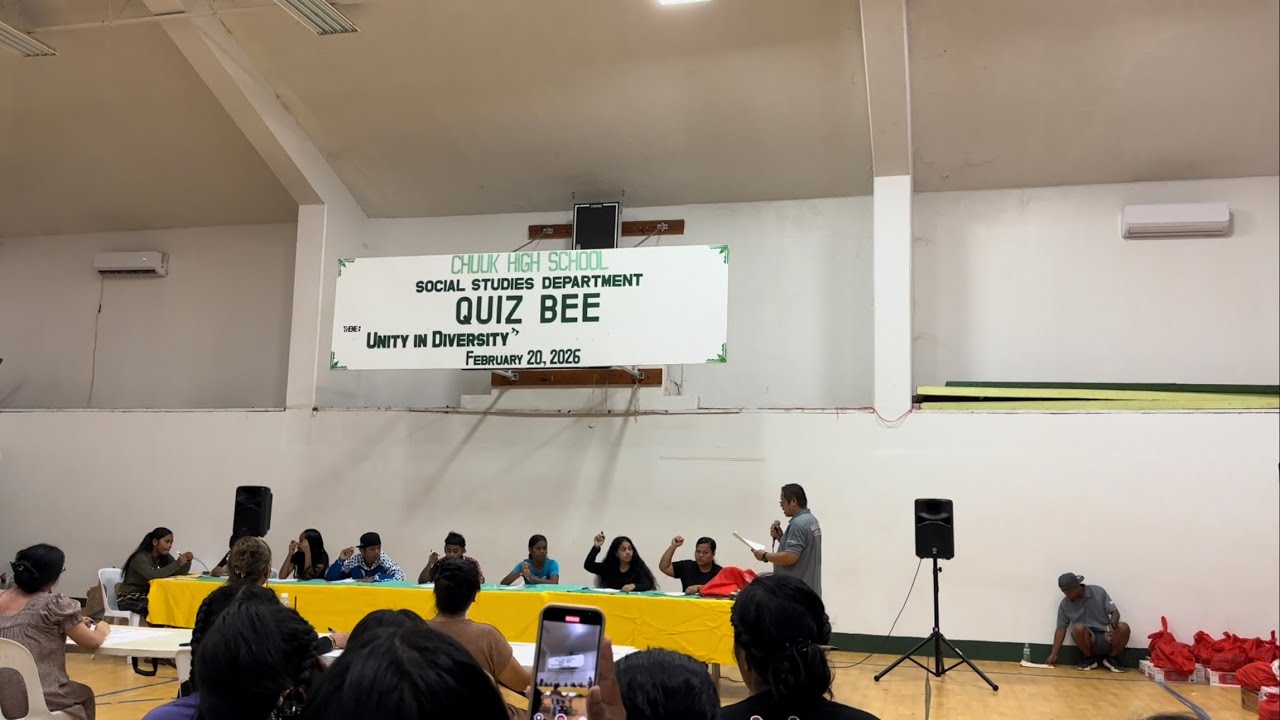 Part 1, Chuuk High School Social Studies Department QUIZ BEE 