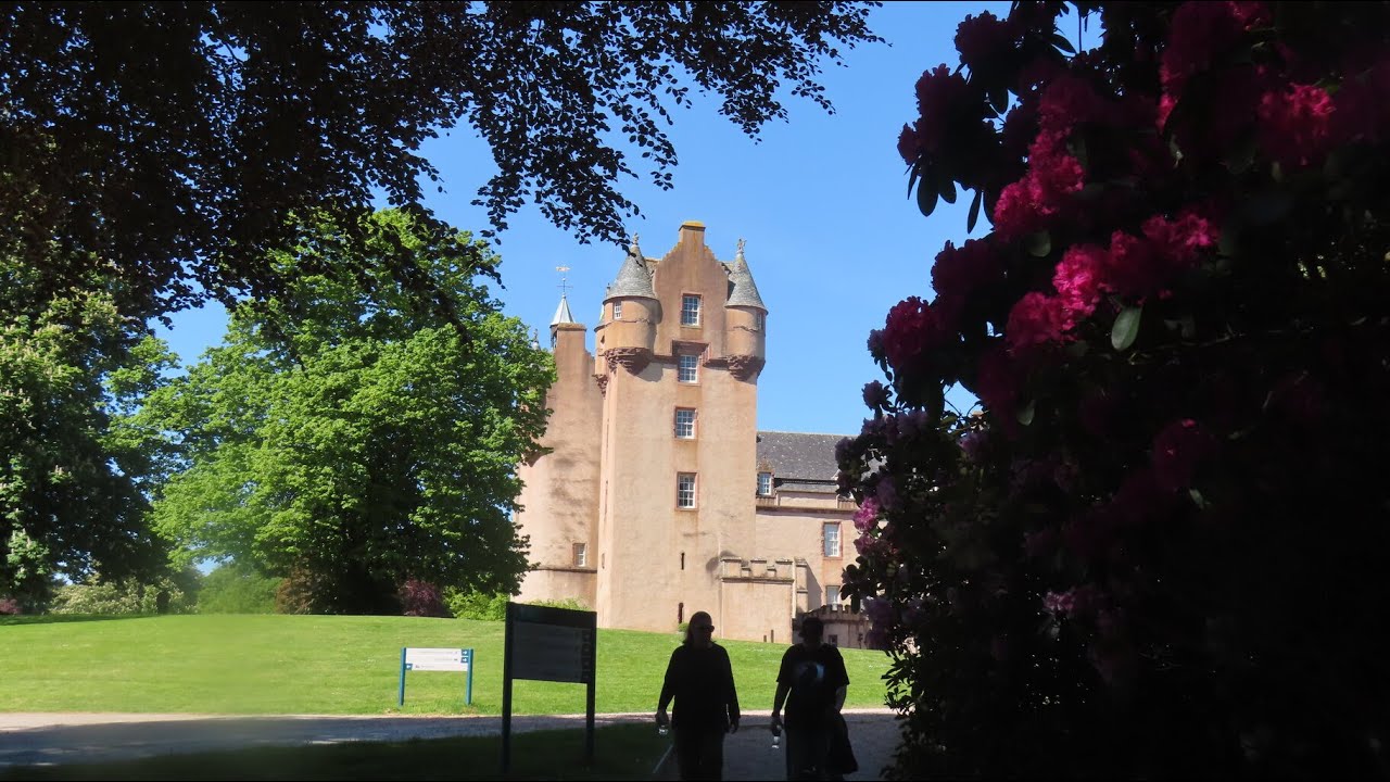 Nana visited Fyvie Castle, Aberdeenshire, Scotland