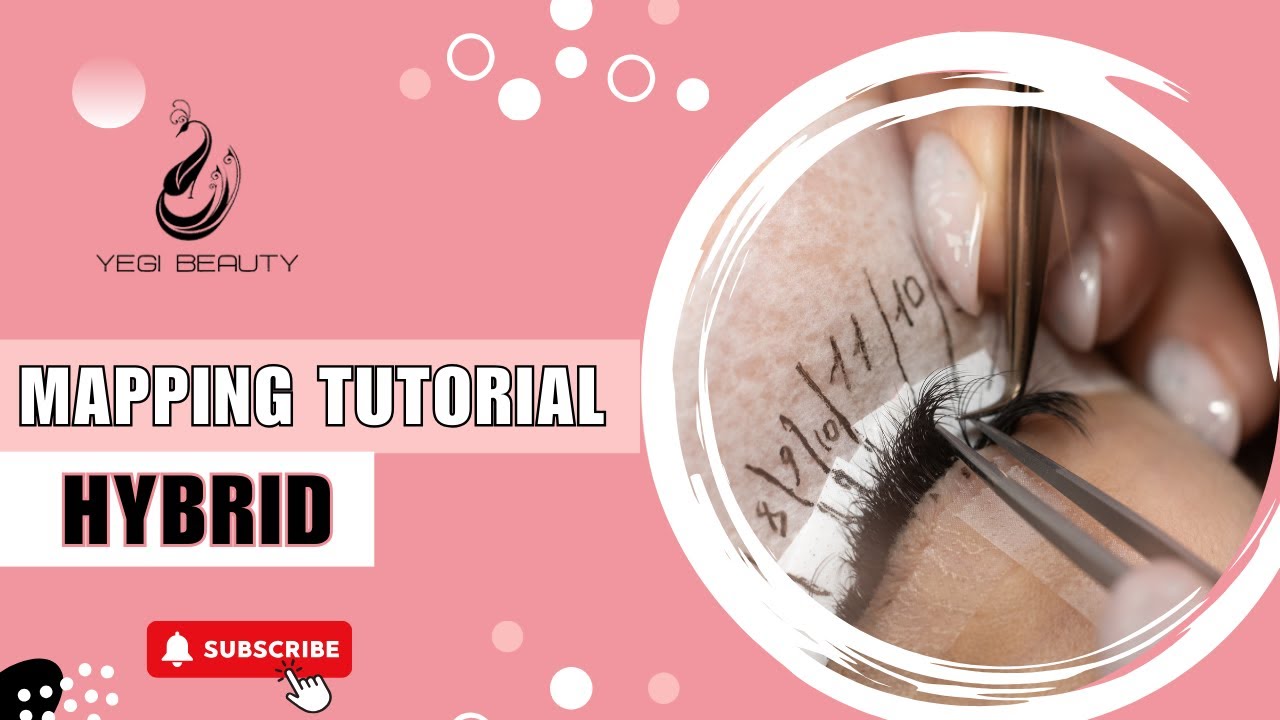 Perfect Hybrid Lashes: Step-by-Step Doll Eye Mapping Tutorial | Eyelash Extensions 101