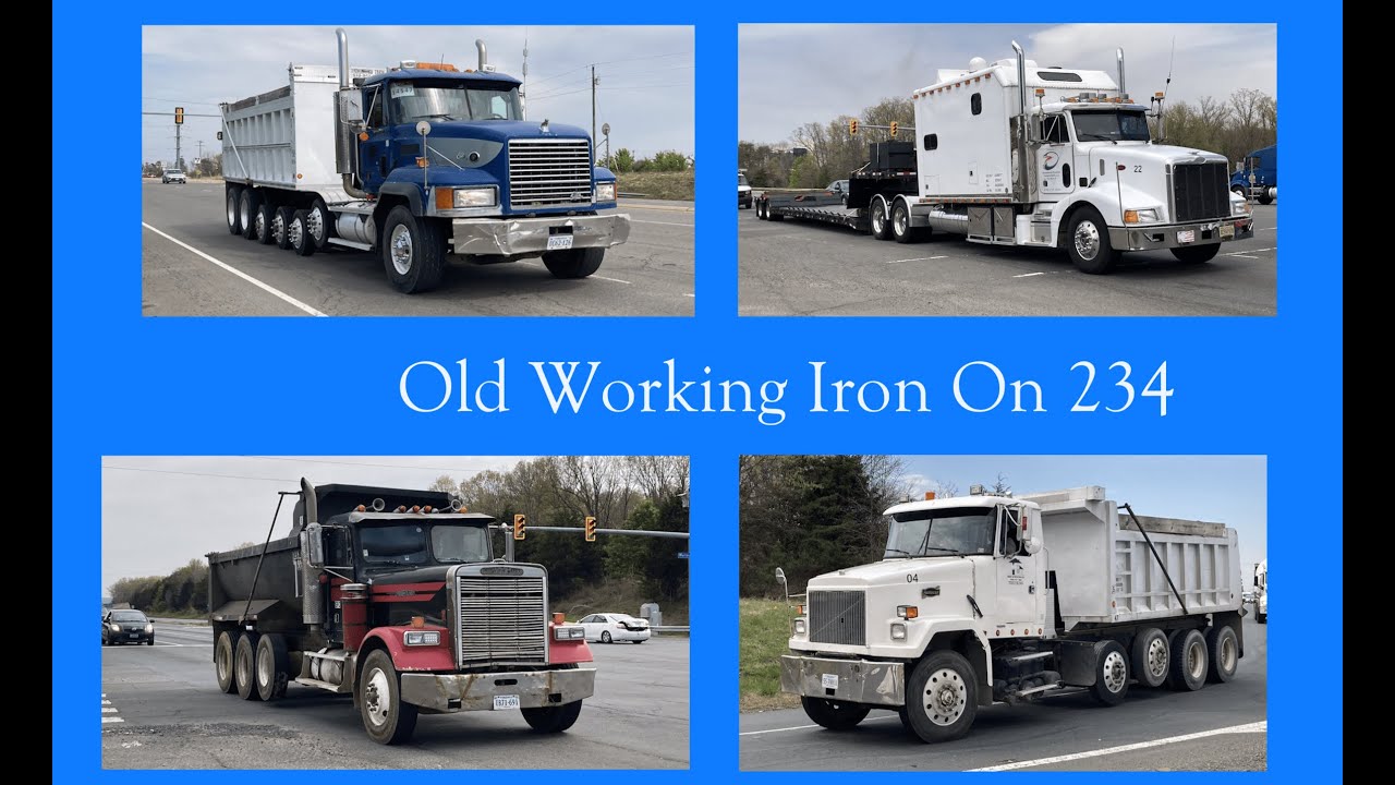 Truckspotting - Straight Pipes, Rare Trucks, Old Iron AND THE BLUE MACK CL RETURNS!!!