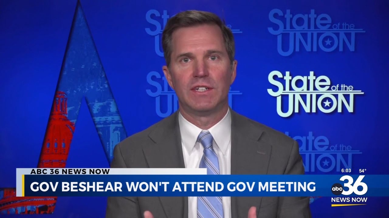 Governor Beshear won't attend Governors meeting