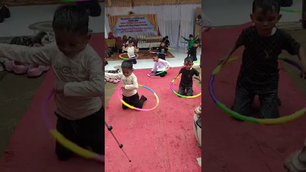 Bg Kiram bermain Hula Hoop