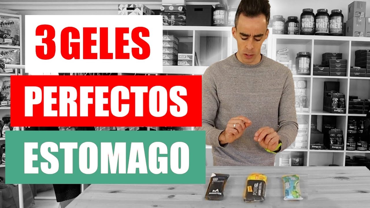 TOP3 GELES ENERGÉTICOS PERFECTOS ESTÓMAGO Y FÁCILES DE TOMAR | FIND YOUR EVEREST | Javier Ordieres