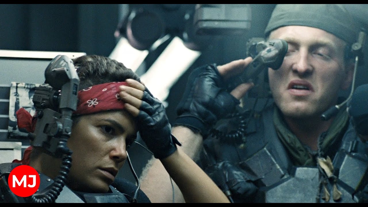 Marines set down on the planet LV 426 - Aliens (1986) in 1080p