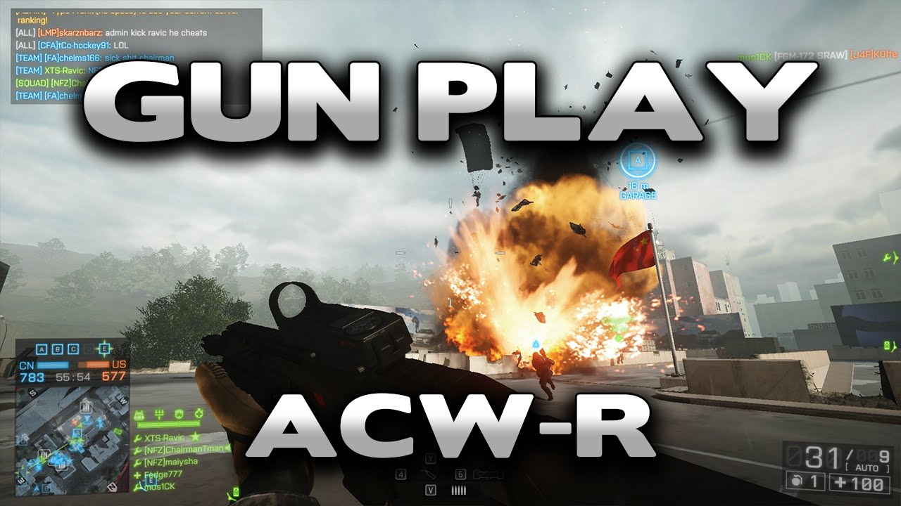 Battlefield 4 Gun Play : ACW-R