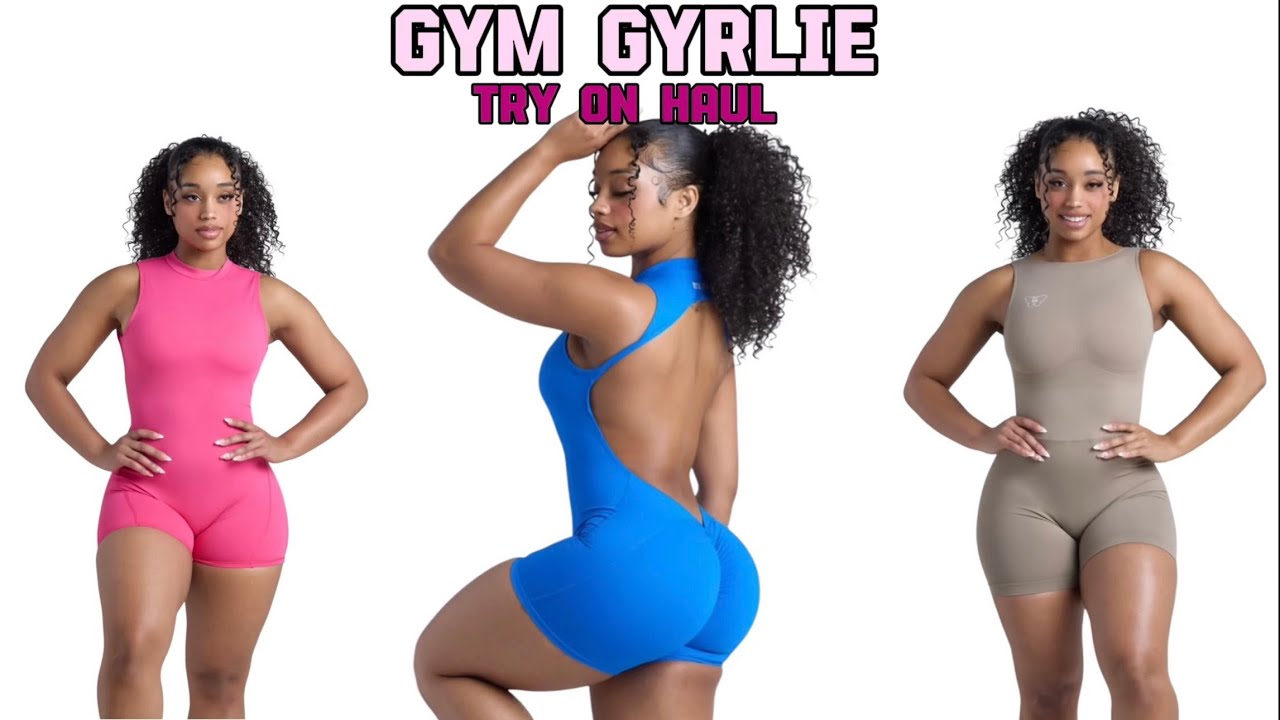 LIVE GYMGYRLIE TRY ON HAUL / honest review