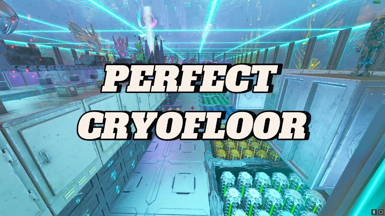 BEST CRYOFLOOR BUILD TUTORIAL | ASA