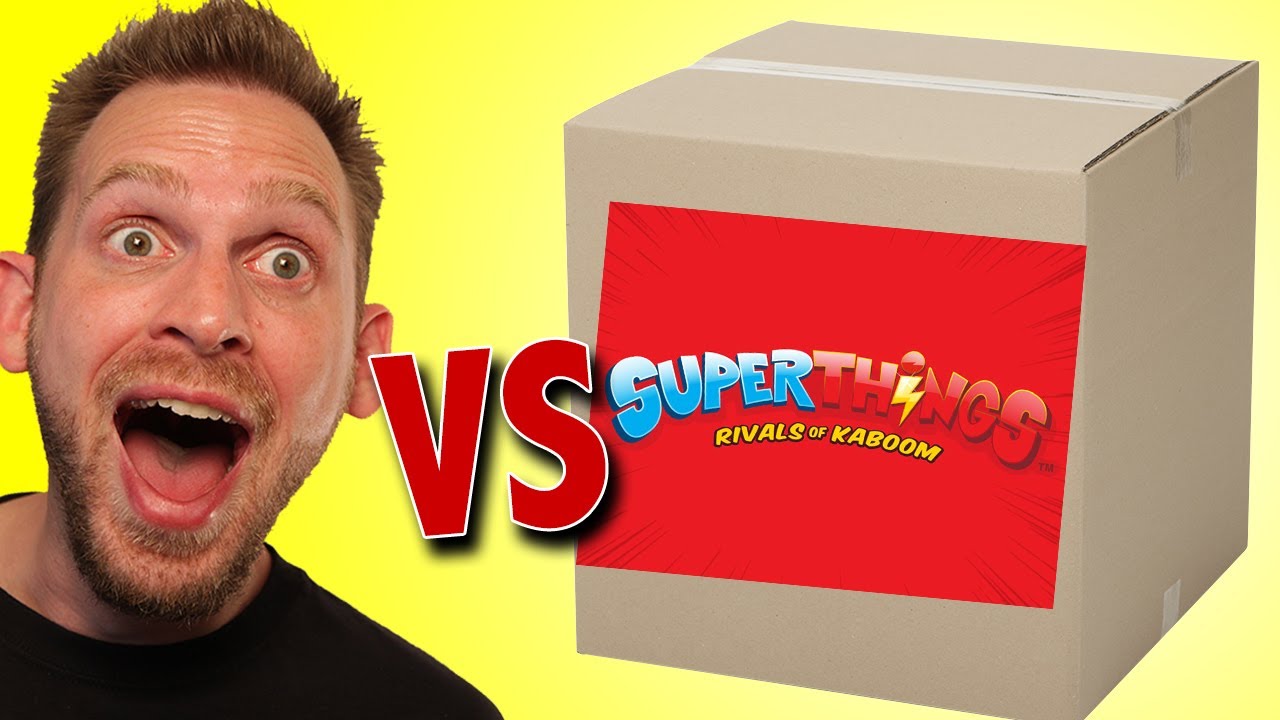 Super Things Rivals of Kaboom Mystery Box Unboxing