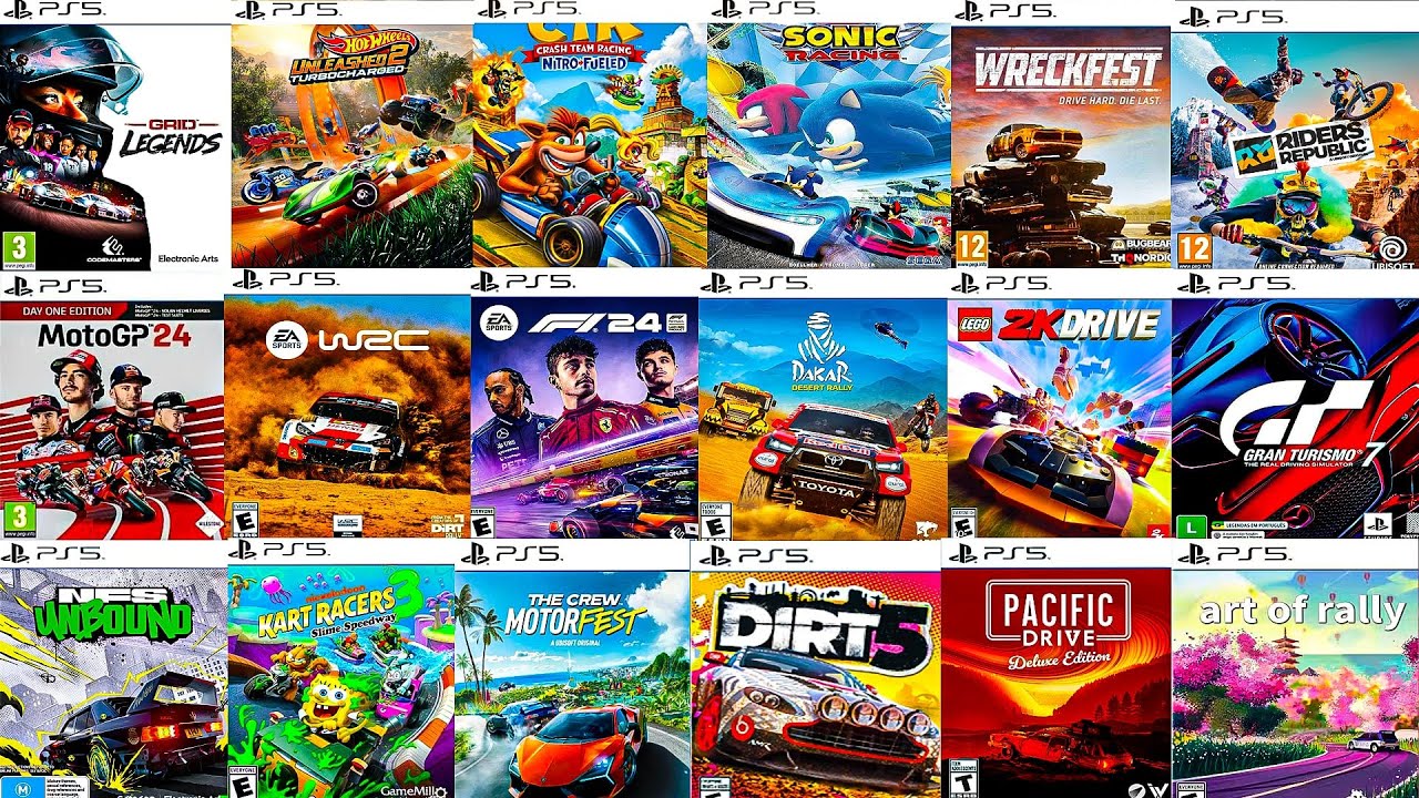 Top 25 Best PS5 RACING Games