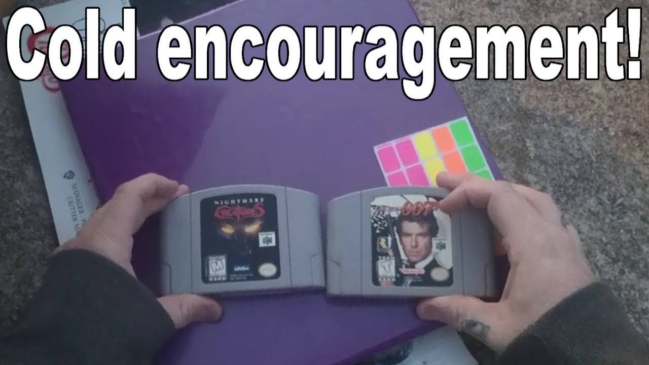 Live Flea Market/Yard Sales Video Game Hunting! Ep. 27 - Cold Encouragement!! - Pickups!