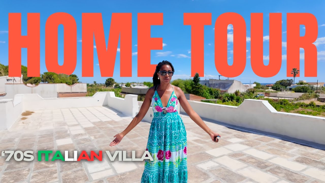 Экскурсия по моему дому: моя итальянская вилла на берегу моря 1970-х годов.