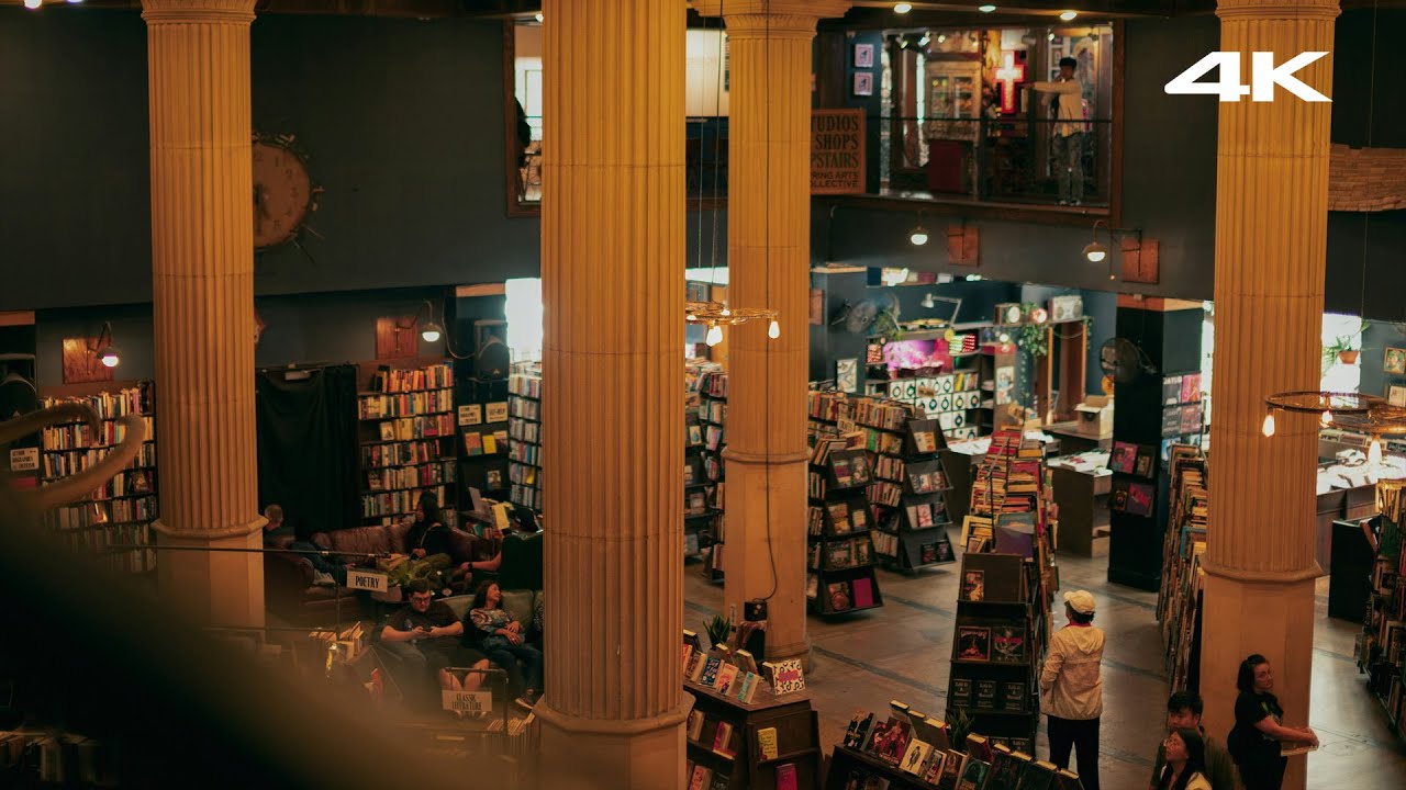 🇺🇸 The Last Bookstore Walking Tour &middot; 4K HDR