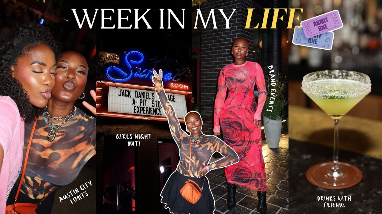 WEEKLY VLOG | YOUTUBE EVENT, FESTIVAL SEASON, GIRLS NIGHT OUT, DRINKS W/ FRIENDS & TRAVEL PREP