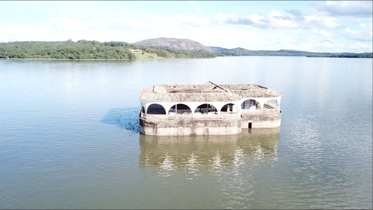 Voando sobre a barragem Carmo do Cajuru-MG Part 2