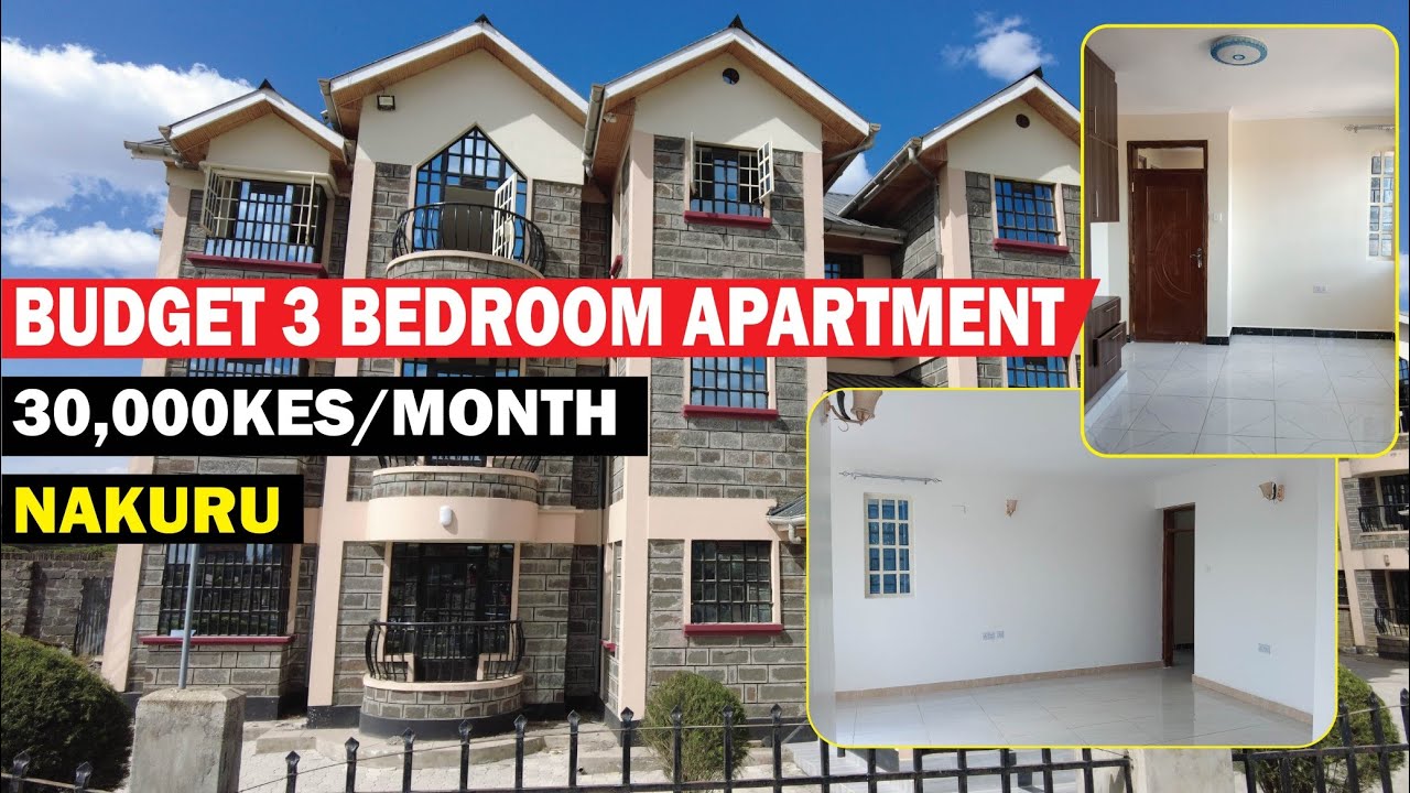 We Found a Neat 3 Bedroom Apartment on a Budget, Kiamunyi, Nakuru