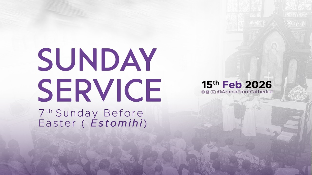 English Service |  Sunday 15 / 02 / 2026