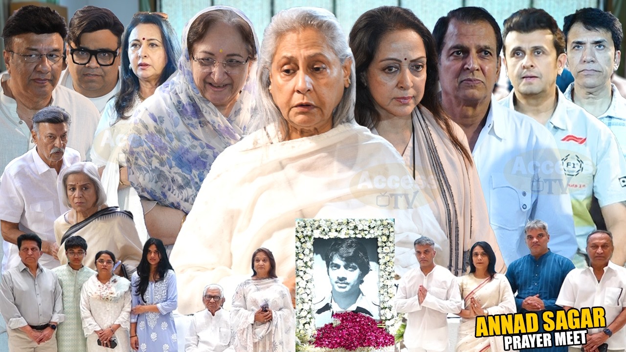 UNCUT | Ramayan Actor Annad Sagar Prayer Meet | Jaya Bachchan,Hema Malini,Sonu Nigam,Padmini,Kiku