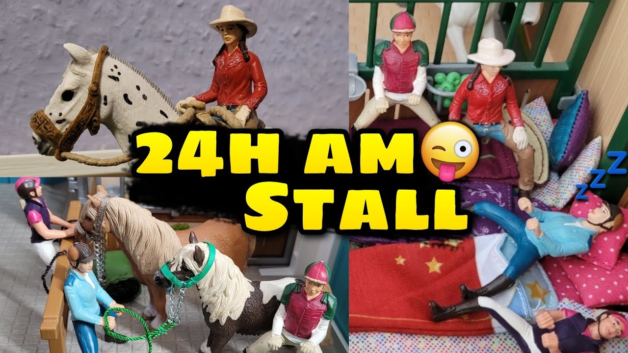 24h am Stall! 🫣💕 | Schleich Challenge