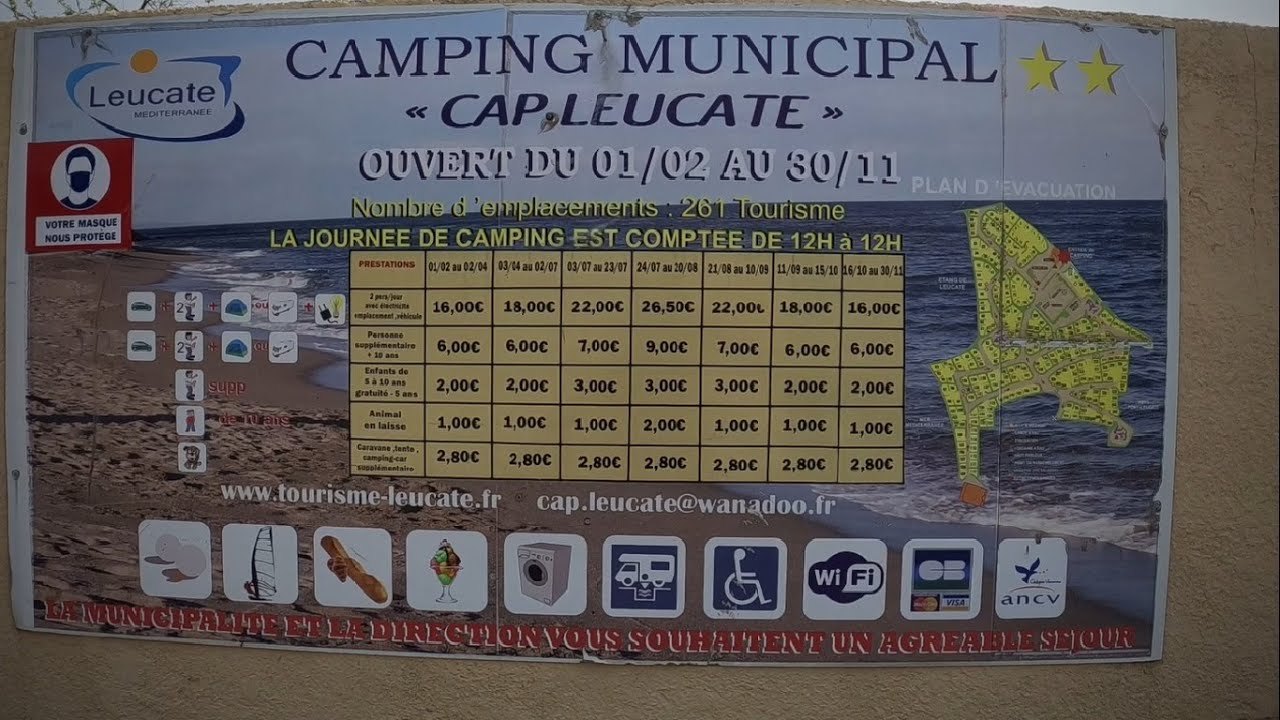 Camping Municipal Cap Leucate ⭐️⭐️| EP.1 | Asia SurfTravel