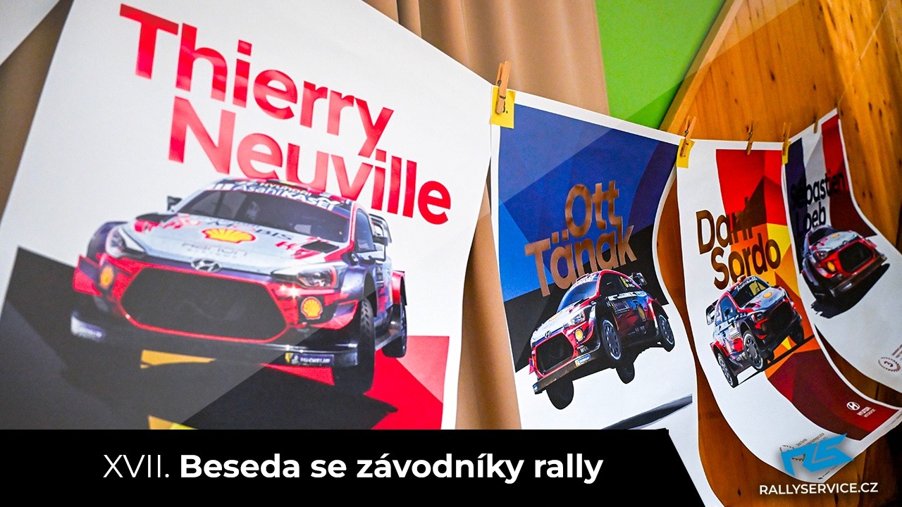 Beseda se závodníky rally 2026