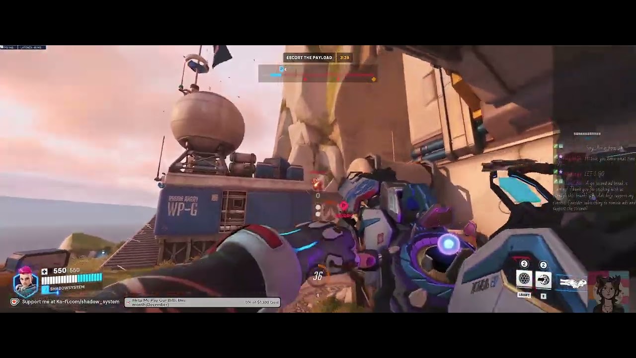 Solo Morning playing Overwatch