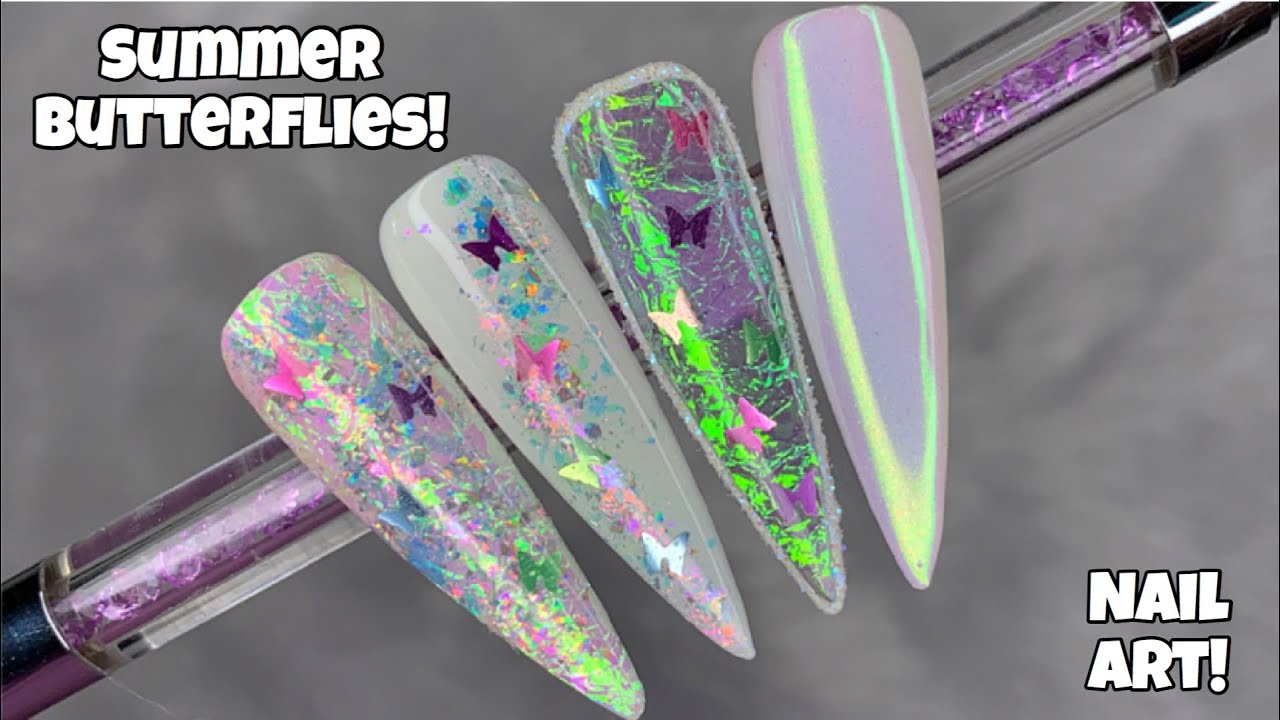 Summer Butterfly Nails! | Madam Glam | Nail Sugar