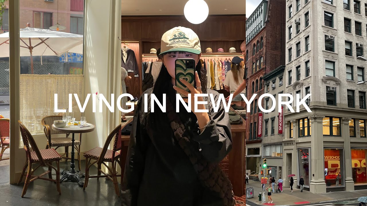 LIVING IN NEW YORK 🗽 Parsons orientation week, Amazon unboxing, Aime Leon Dore FW, exploring NYC