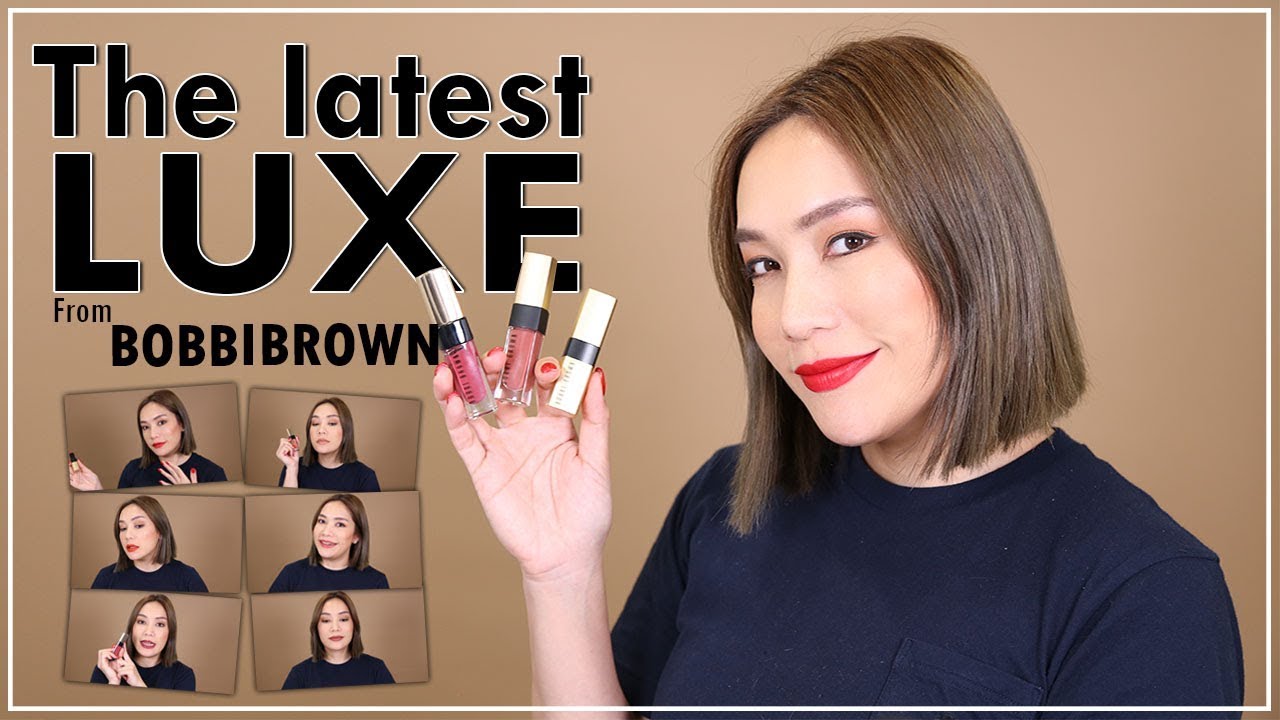 รีวิว LUXE Lips จาก BOBBI BROWN สีไหนทาแล้วสวยสุด | DAILYCHERIE