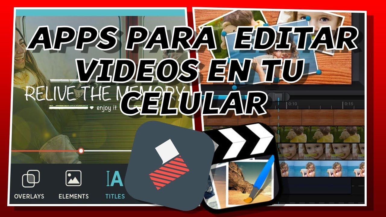 APPS PARA EDITAR TUS VIDEOS  PARA YOUTUBE EN TU CELULAR// @RubenSanchezOF