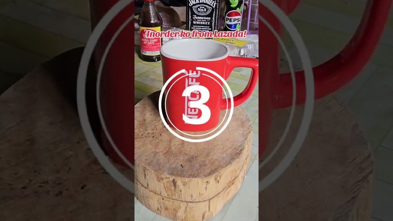 Nescafe Mug ordered from Lazada #shorts #shortsvideo #coffee