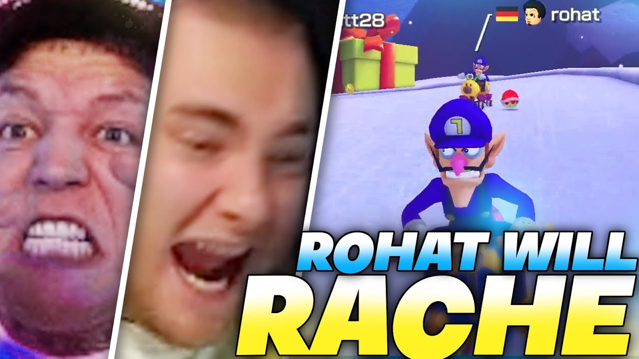 PURER HASS wegen ROHAT! 🤬 Mario Kart mit MONTE, ROHAT & Co. | SolutionLIVE