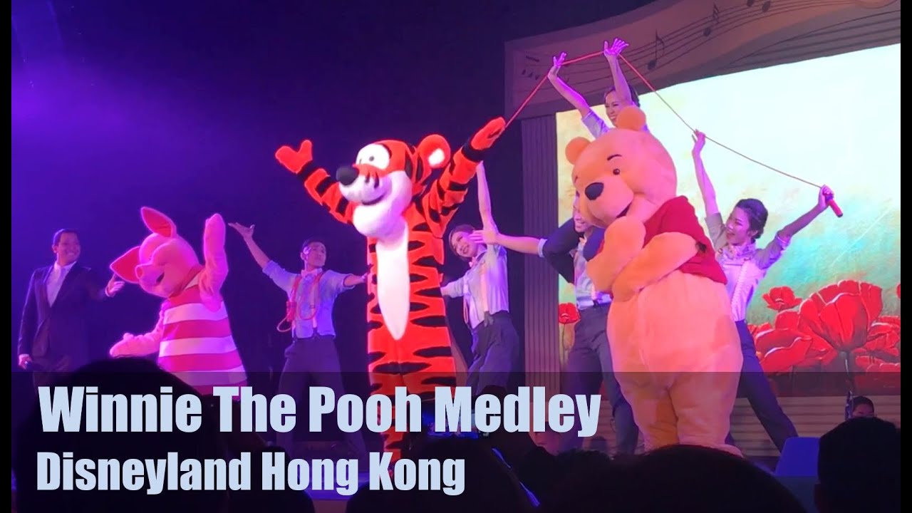 WINNIE THE POOH MEDLEY at DISNEYLAND!!