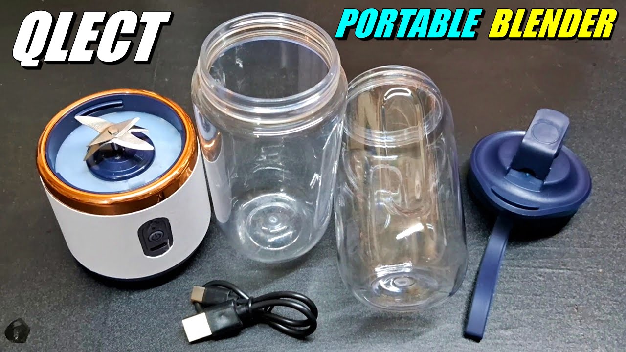 Qlect Portable Blender For Smoothie And Juices : Powerful 40 Watts Juicer Blender - Gyan Unboxer TV