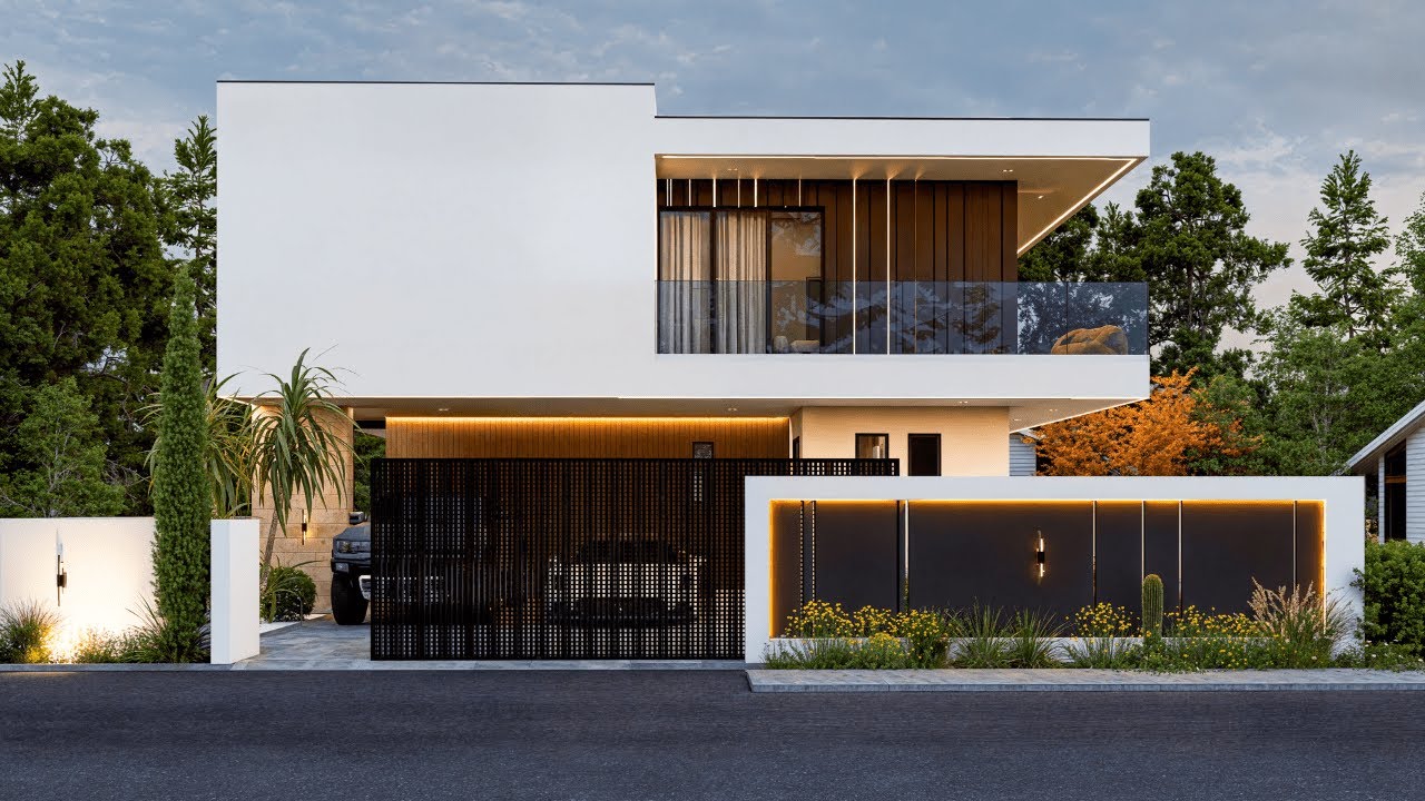 Luxury Modern House Design | 4 Bedroom | 183 sqm. ID4875