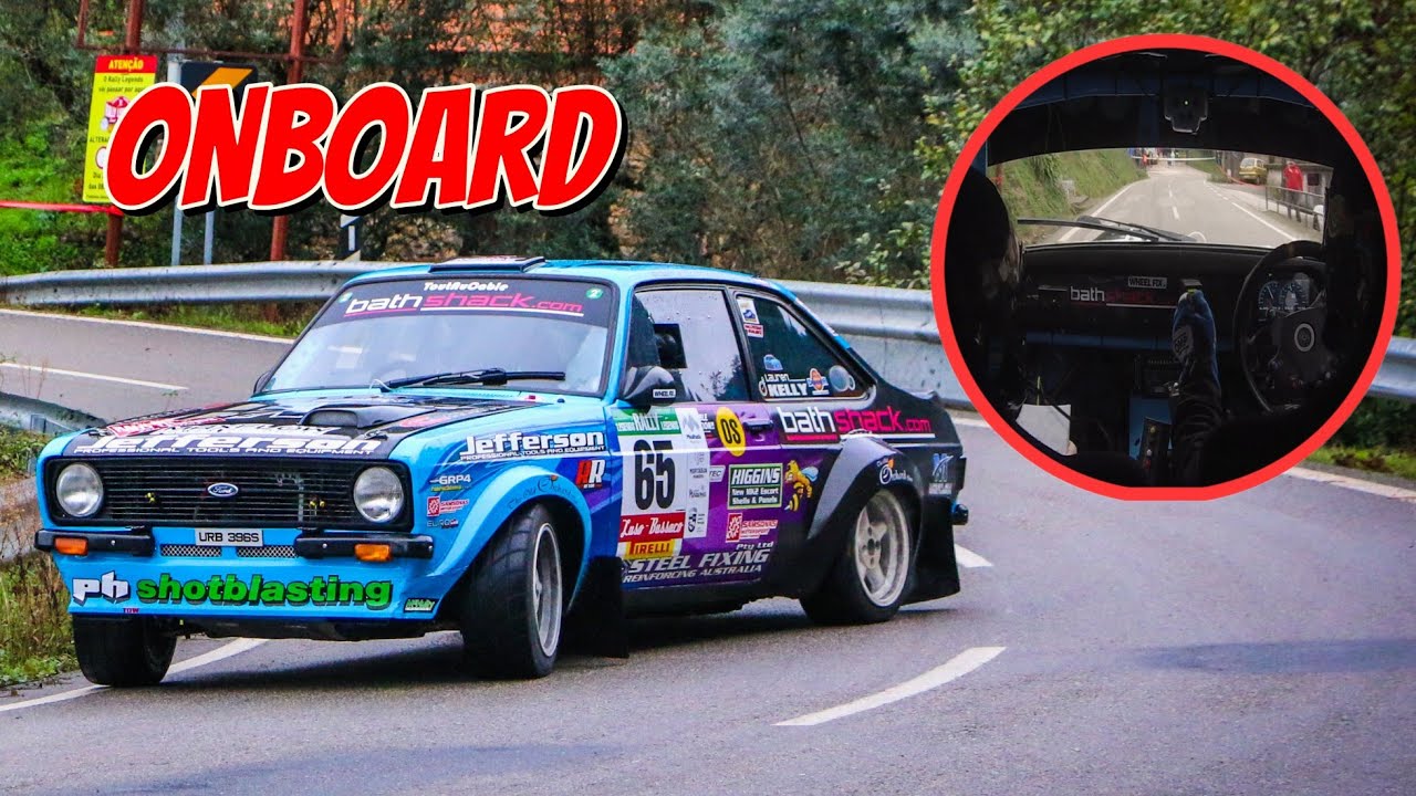 ONBOARD | Frank kelly / Lauren Kelly | Rally Legends Luso Bussaco 2024 - Ford Escort MKII