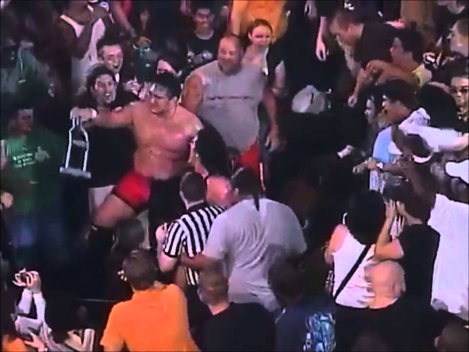 Samoa Joe Vs. Rhino Vs. Monty Brown HD Highlights- Hard Justice 2006