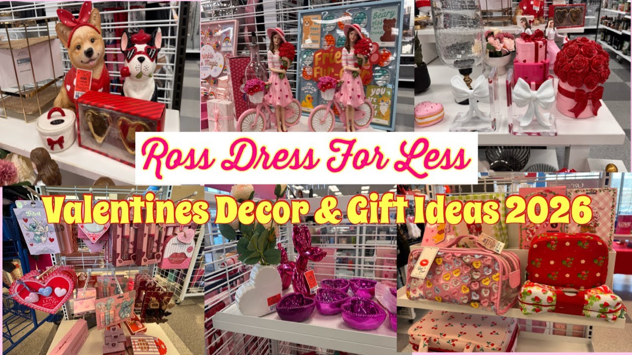 ROSS DRESS FOR LESS VALENTINES DECOR & GIFT IDEAS 2026 * SHOP WITH ME AT ROSS