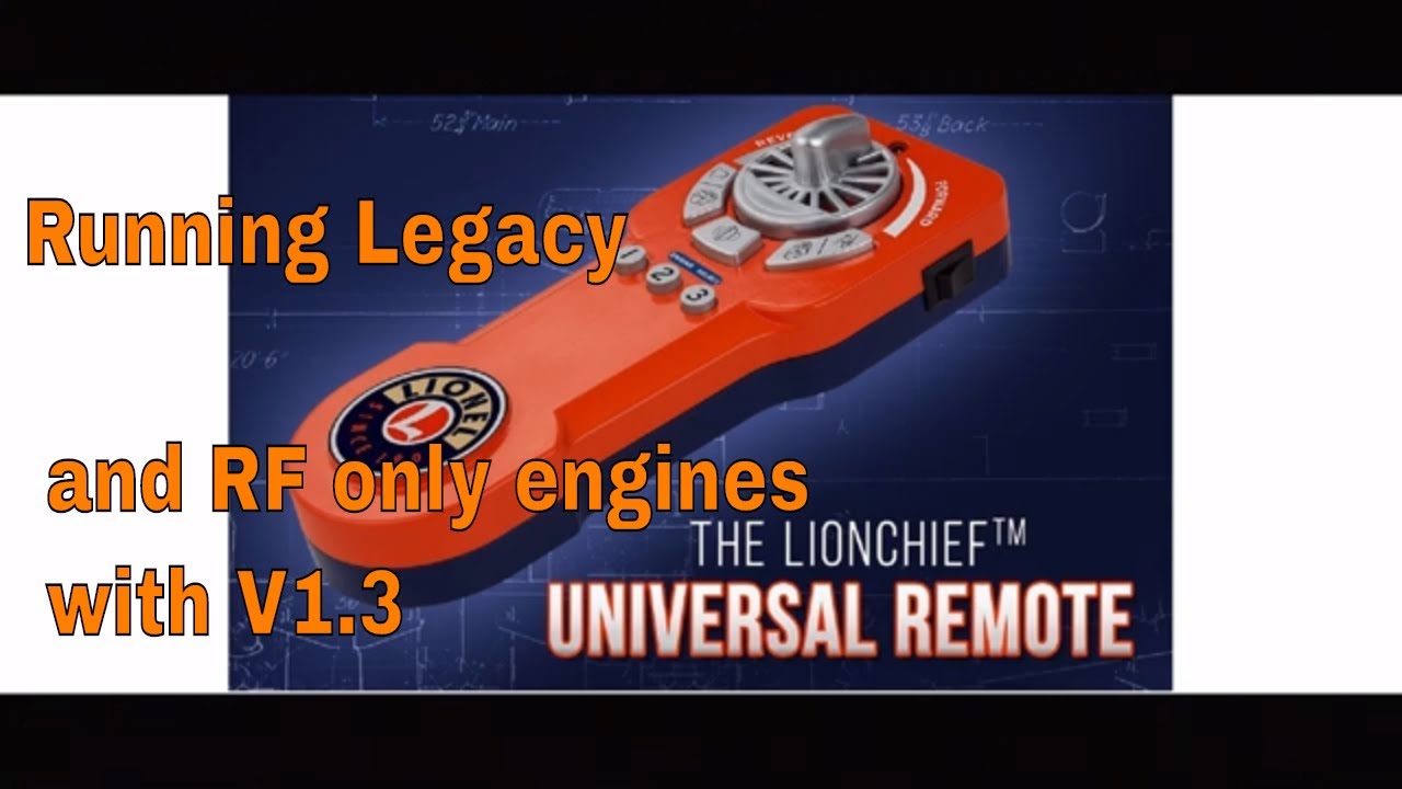 Lionel Universal Remote