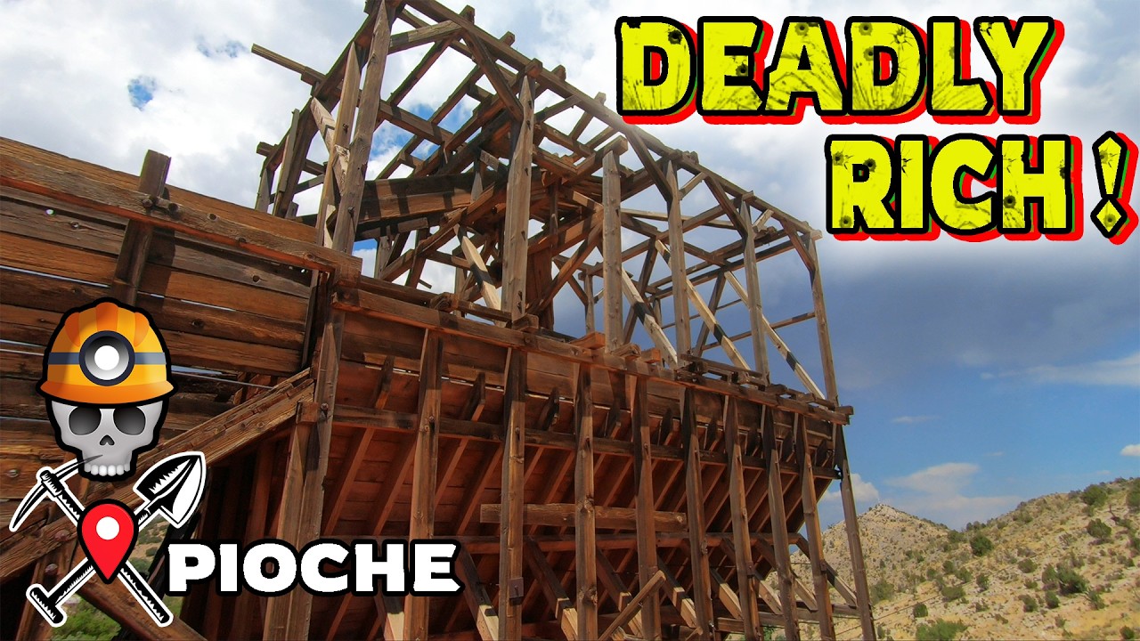Deadliest SILVER MINING TOWN in Nevada! PIOCHE History Adventure Tour #history #silver #mining