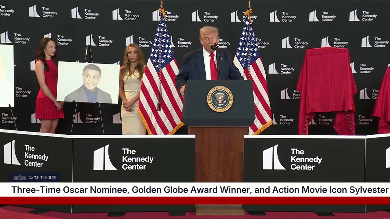 President Trump Visits the Kennedy Center and Makes an Announcement