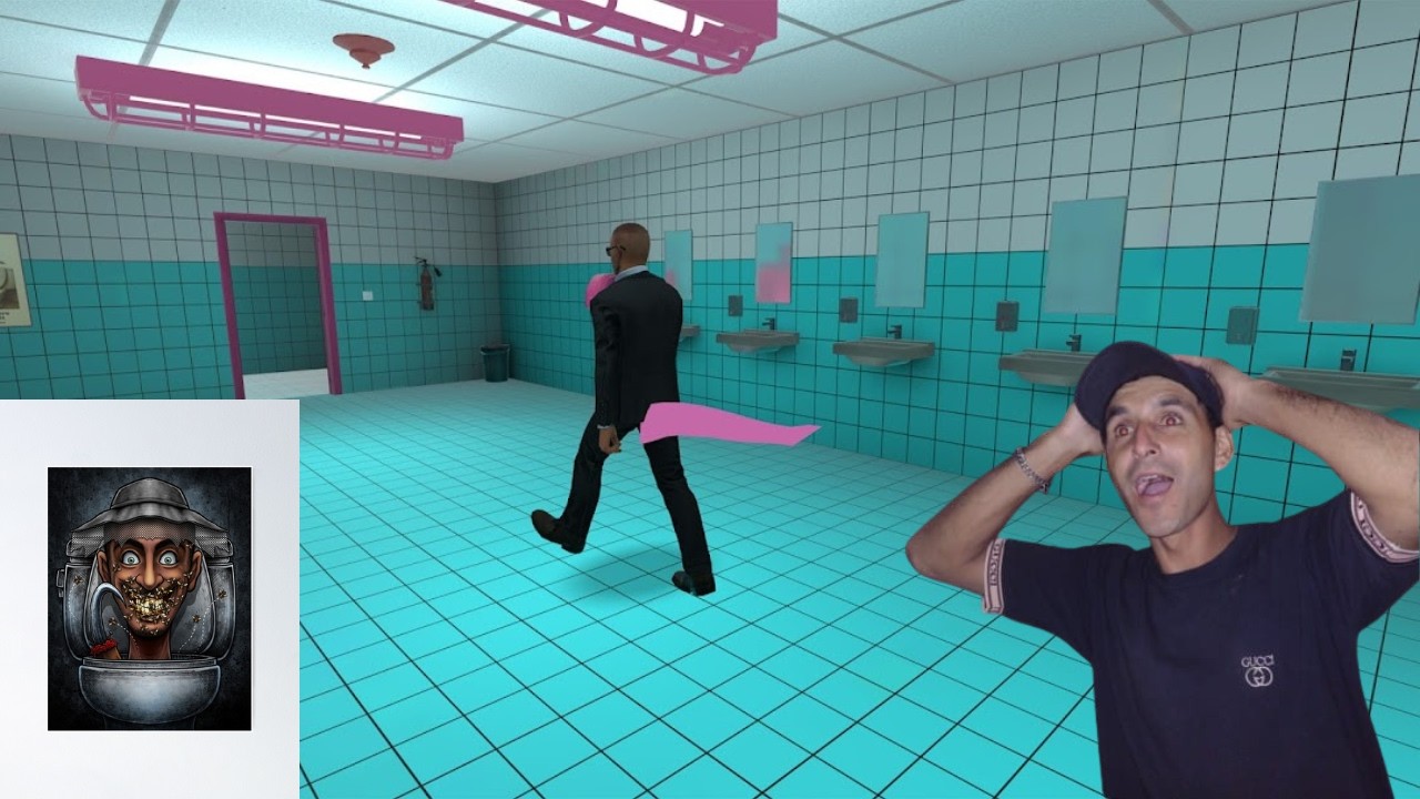 NAO SEI COMO SAIR DO BANHEIRO [TOILET 8] ANOMALIA