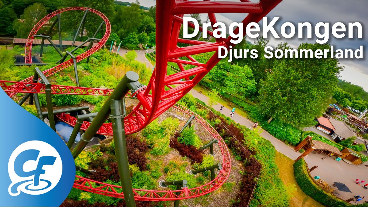 DrageKongen front seat on-ride 5K POV @60fps Djurs Sommerland