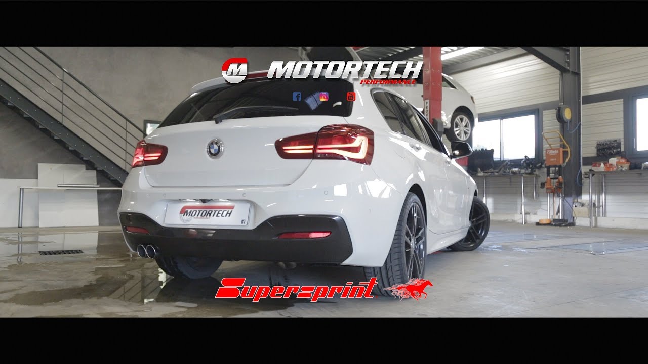 𝙎𝙐𝙋𝙀𝙍𝙎𝙋𝙍𝙄𝙉𝙏 𝙀𝙓𝙃𝘼𝙐𝙎𝙏 - BMW 125i F20 (Catback sport @supersprint  )