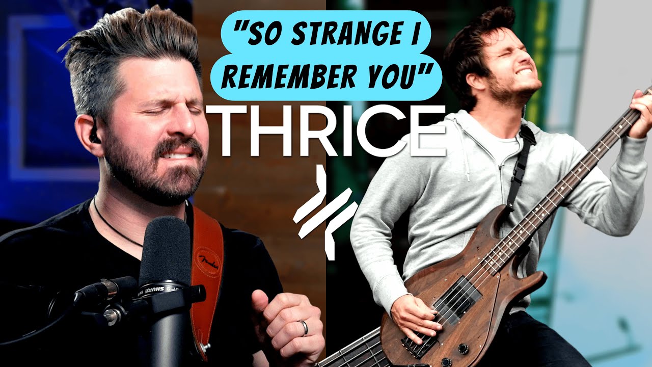 THRICE are songwriting KINGS. Bass Teacher REACTS to 