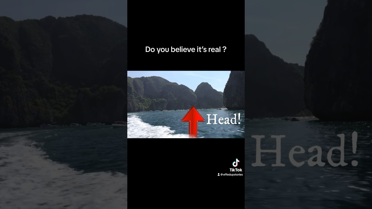 Te fiti real island from Moana